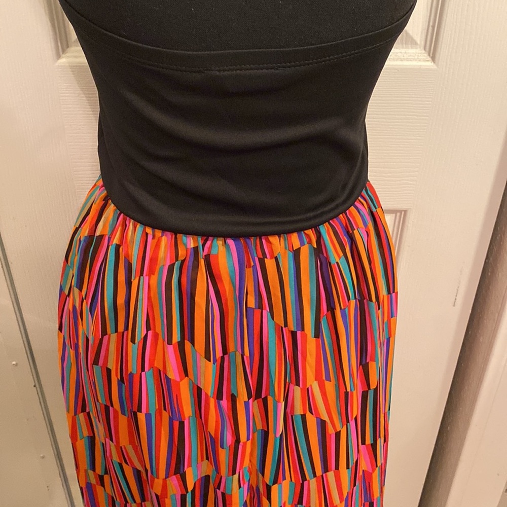 Women’s dress | small | multi-color | strapless - Picture 6 of 6